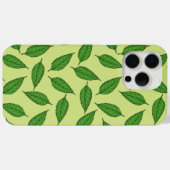 Patroon van bladeren, bladpatroon, voorjaarsblader Case-Mate iPhone case (Achterkant (horizontaal))