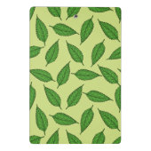 Patroon van bladeren, bladpatroon, voorjaarsblader mini klembord (Achterkant)