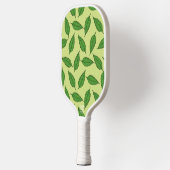 Patroon van bladeren, bladpatroon, voorjaarsblader pickleball paddle (Links)