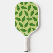 Patroon van bladeren, bladpatroon, voorjaarsblader pickleball paddle (Achterkant)