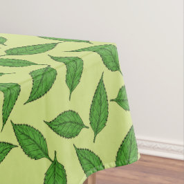 Patroon van bladeren, bladpatroon, voorjaarsblader tafelkleed