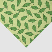 Patroon van bladeren, bladpatroon, voorjaarsblader tissuepapier (Detail)