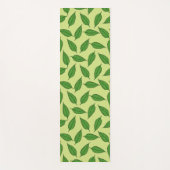 Patroon van bladeren, bladpatroon, voorjaarsblader yogamat (Voorkant)
