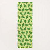Patroon van bladeren, bladpatroon, voorjaarsblader yogamat (Achterkant)