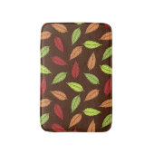 patroon van bladeren, kleurrijke bladeren, herfstb badmat (Voorkant Verticaal)