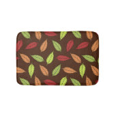 patroon van bladeren, kleurrijke bladeren, herfstb badmat (Voorkant)