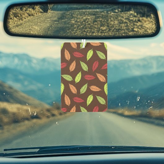 patroon van bladeren, kleurrijke bladeren, herfstb luchtverfrisser