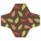 patroon van bladeren, kleurrijke bladeren, herfstb voetbal (Enkel)