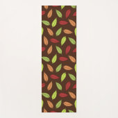 patroon van bladeren, kleurrijke bladeren, herfstb yogamat (Voorkant)