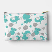 Patroon van blauw-olifantenblauw, luifaantjes, ste etui (Achterkant)