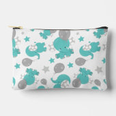 Patroon van blauw-olifantenblauw, luifaantjes, ste etui (Voorkant)