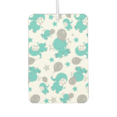 Patroon van blauw-olifantenblauw, luifaantjes, ste luchtverfrisser (Voorkant)