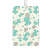 Patroon van blauw-olifantenblauw, luifaantjes, ste luchtverfrisser (Achterkant)