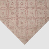 Patroon van bloemen en cirkels Decoupage papier (Detail)