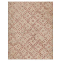 Patroon van bloemen en cirkels Scrapbook papier