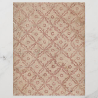 Patroon van bloemen en cirkels Scrapbook papier