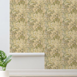  patroon van bloemen in Mocha Floral Peonies Behang