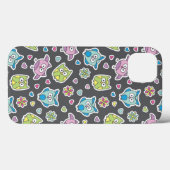 patroon van cartoonuilen Case-Mate iPhone case (Achterkant (horizontaal))