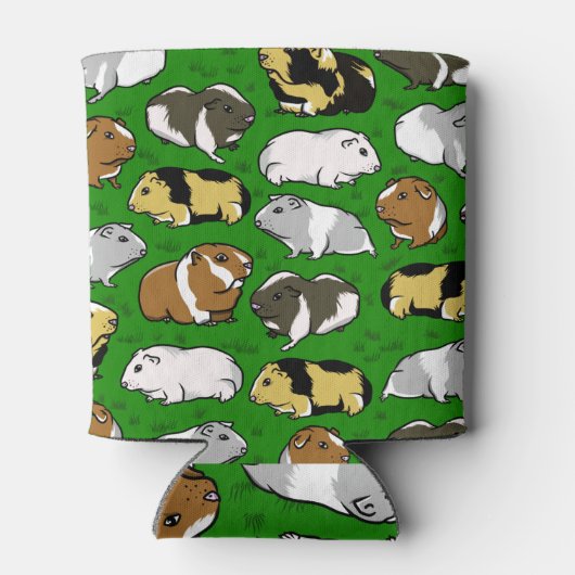 patroon van cavia's blikjeskoeler (Achterkant)