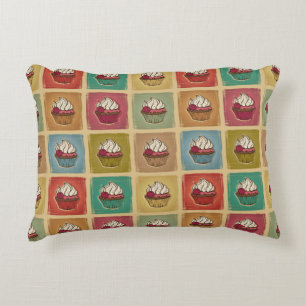  patroon van cupcakes accent kussen
