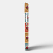 patroon van cupcakes Case-Mate iPhone case (Achterkant / Links)