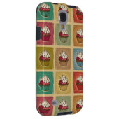  patroon van cupcakes Case-Mate samsung galaxy hoesje (Back/Rechts)