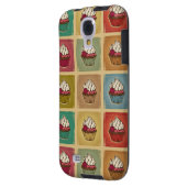  patroon van cupcakes Case-Mate samsung galaxy hoesje (Achterkant Links)
