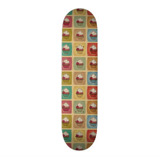  patroon van cupcakes skateboard
