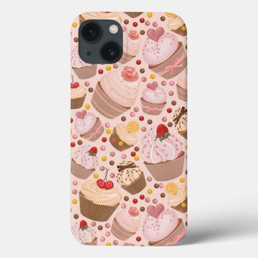 Patroon van de cakeekhoorn Case-Mate iPhone case (Achterkant)