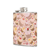 Patroon van de cakejes heupfles (Links)