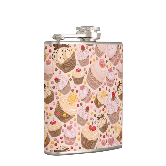 Patroon van de cakejes heupfles (Rechts)