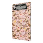 Patroon van de cakejes mini klembord (Angled2)