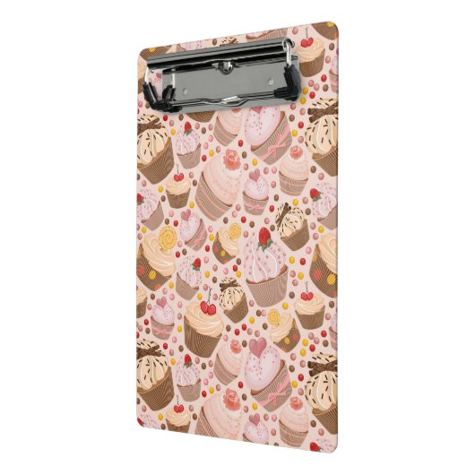 Patroon van de cakejes mini klembord (Angled2)