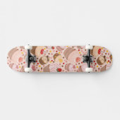 Patroon van de cakejes skateboard (Horizontaal)