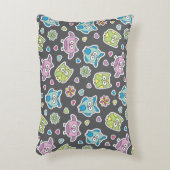patroon van de cartoon accent kussen (Voorkant(Verticaal))