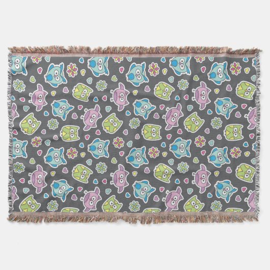 patroon van de cartoon deken (Voorkant)