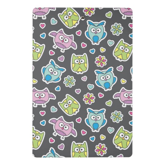 patroon van de cartoon mini klembord (Achterkant)