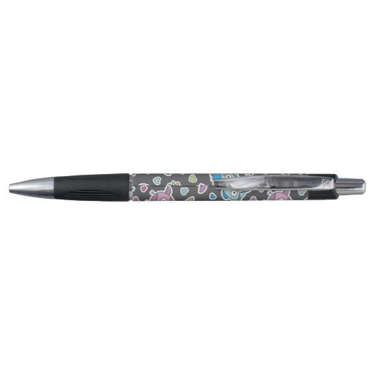 patroon van de cartoon pen (Achterkant)