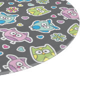 patroon van de cartoon snijplank (Hoek)