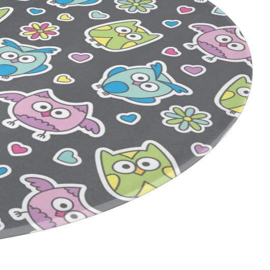 patroon van de cartoon snijplank (Hoek)