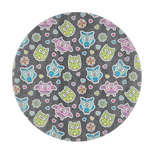 patroon van de cartoon snijplank (Voorkant)