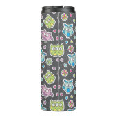 patroon van de cartoon thermosbeker (Achterkant)