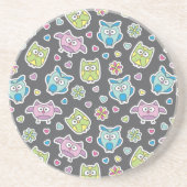 patroon van de cartoon zandsteen onderzetter (Voorkant)