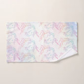 Patroon van de Eenhoorn van de regenboog het Bad Handdoek (Handdoek)