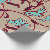  patroon van de florale textuur. naadloos patroon, cadeaupapier (Hoek)