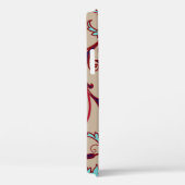 patroon van de florale textuur. naadloos patroon, Case-Mate iPhone case (Achterkant / Rechts)