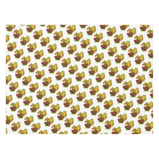 patroon van de fruitmand tafelkleed (Voorkant (Horizontaal))