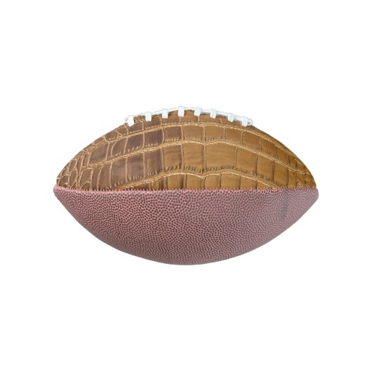Patroon van de Huid van het Leer van de Krokodil American Football (Gedraaid 90)