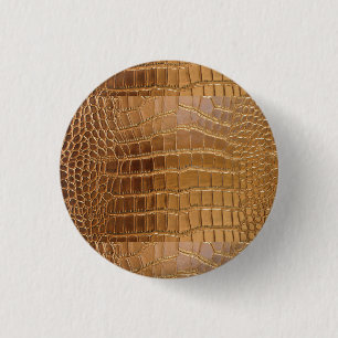 Patroon van de Huid van het Leer van de Krokodil Ronde Button 3,2 Cm