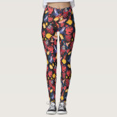 Patroon van de lammeren kikkers 2 leggings (Voorkant)